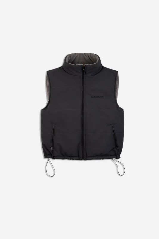 ALIEN REV. PADDED FLEECE VEST GREY