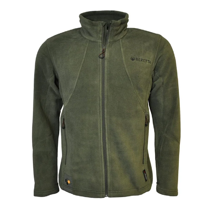Men fleece beanies with a pom - pom for a trendy lookBeretta Active Track Fleece Jacket Green Men fleece beanies with a pom - pom for a trendy lookBeretta Active Track Fleece Jacket Green