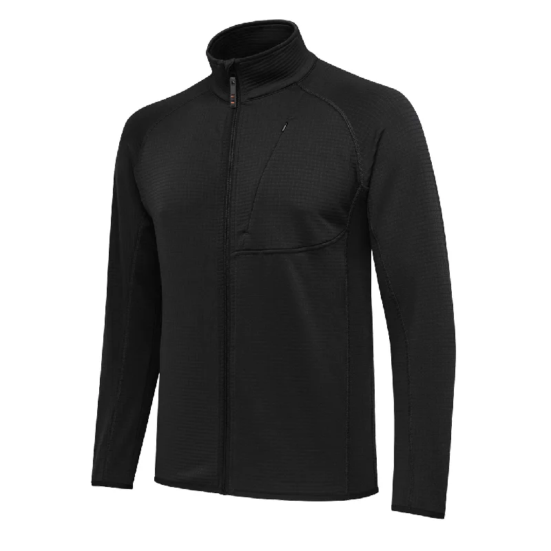 Men fleece thermal shirts for layering in winterBeretta Alpsten Fleece Black