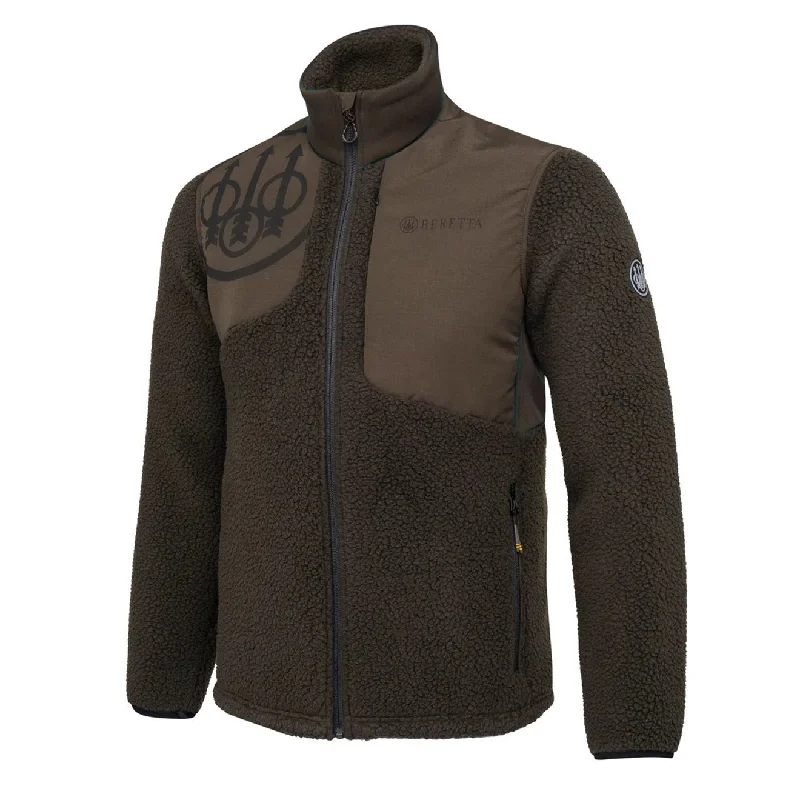 Men fleece zip - up hoodies for outdoor adventuresBeretta Trailhead Thermal Pro Jacket Brown Bark Men fleece zip - up hoodies for outdoor adventuresBeretta Trailhead Thermal Pro Jacket Brown Bark