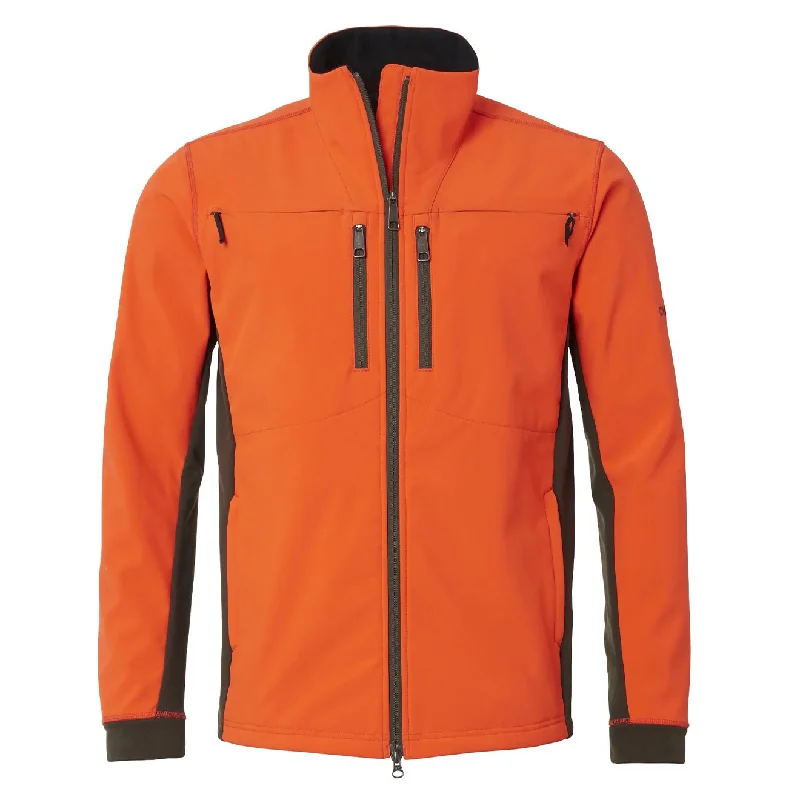 Men fleece - trimmed flannel shirts for a rustic charmChevalier Nimrod Jacket High Vis Orange Men fleece - trimmed flannel shirts for a rustic charmChevalier Nimrod Jacket High Vis Orange