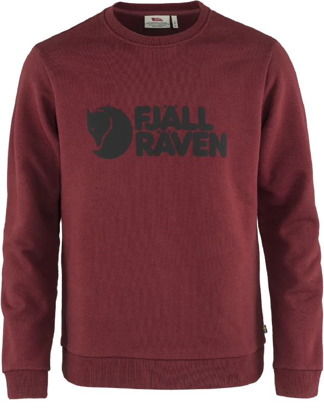 Fjallraven Logo Sweater - Red Oak