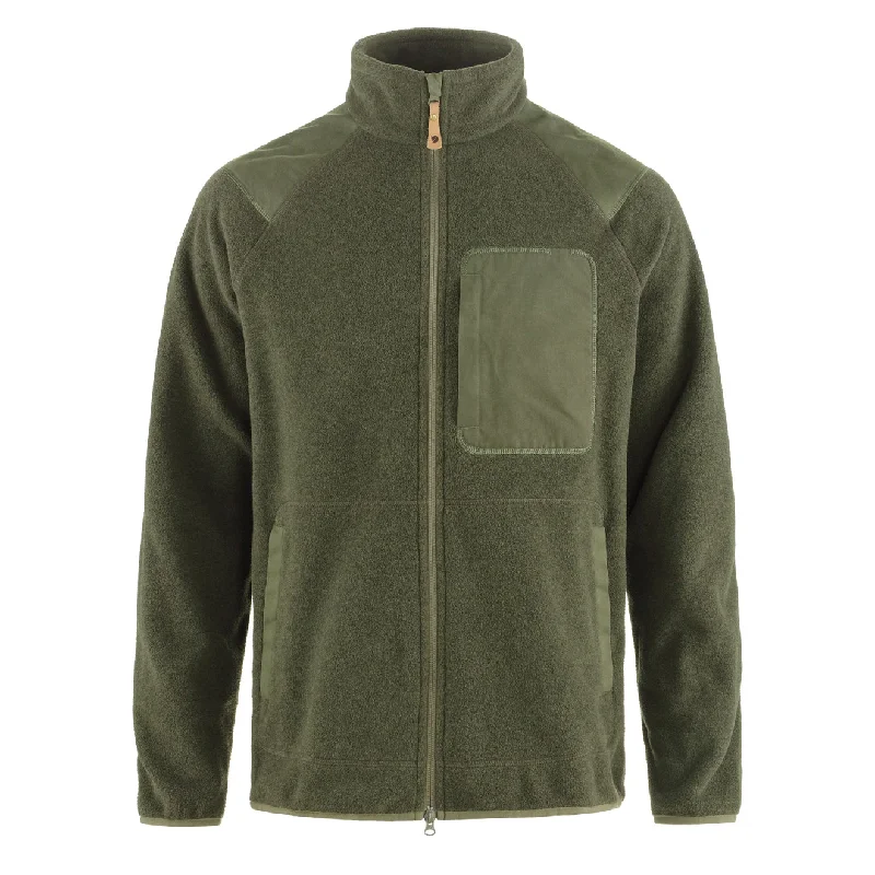 Men fleece beanies with a pom - pom for a trendy lookFjallraven Varmland Fleece Jacket Laurel Green Men fleece beanies with a pom - pom for a trendy lookFjallraven Varmland Fleece Jacket Laurel Green