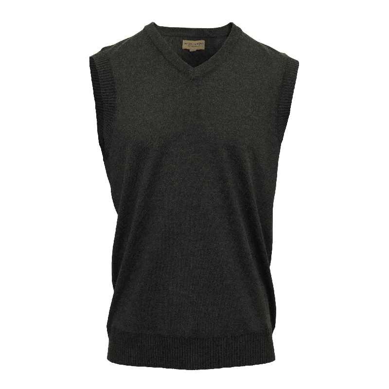 Hutson Harbour V Neck Tank Top - Charcoal