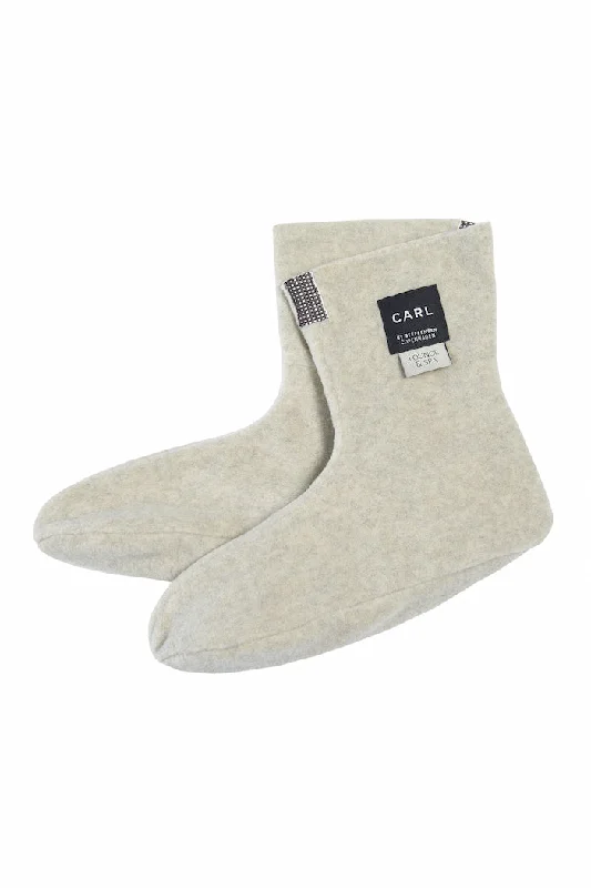 Men fleece - lined work gloves for outdoor laborFLEECE SOCKS MEN - 2025C - SAND