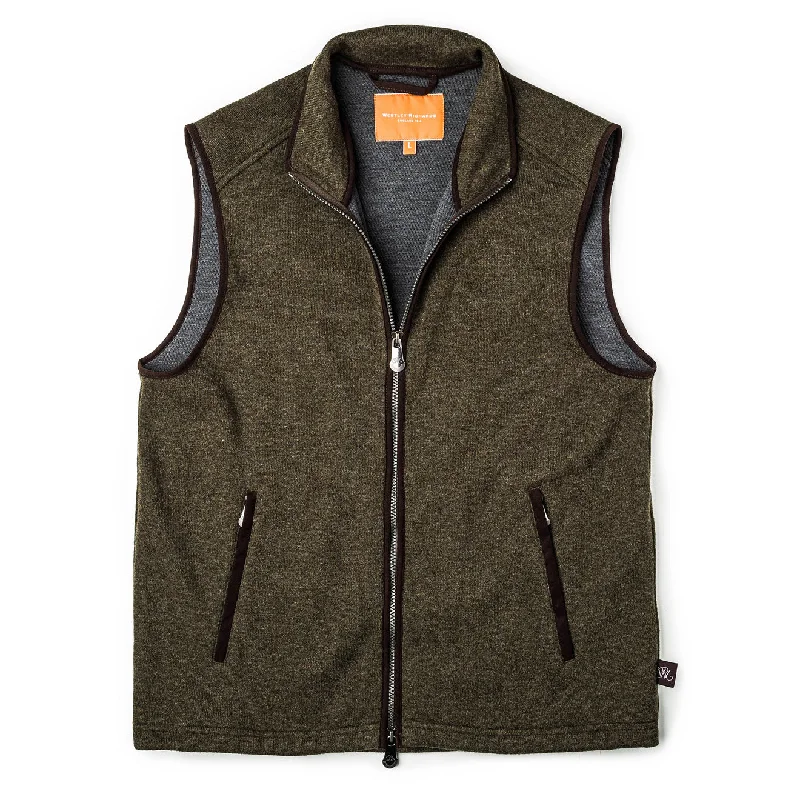 Men fleece - trimmed duffel bags for travel convenienceWestley Richards Lyell Fleece Gilet Moss Men fleece - trimmed duffel bags for travel convenienceWestley Richards Lyell Fleece Gilet Moss