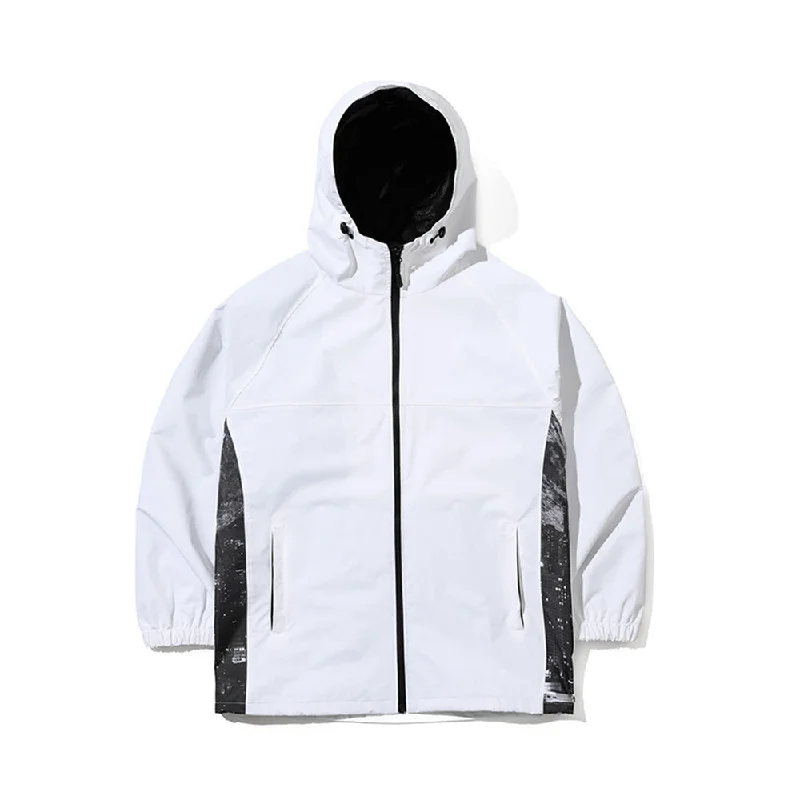 MOUNTAIN CITY HOODED JACKET WHITE