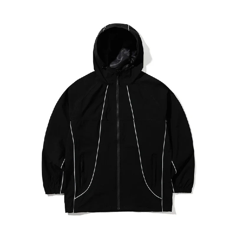 PP STRETCH HOODED JACKET BLACK