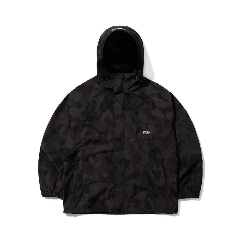 SOFT LIGHT HOODED JACKET DARK CAMOUFLAGE