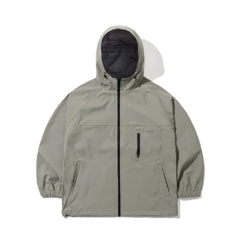 WORK STRETCH 3L HOODED JACKET KHAKI