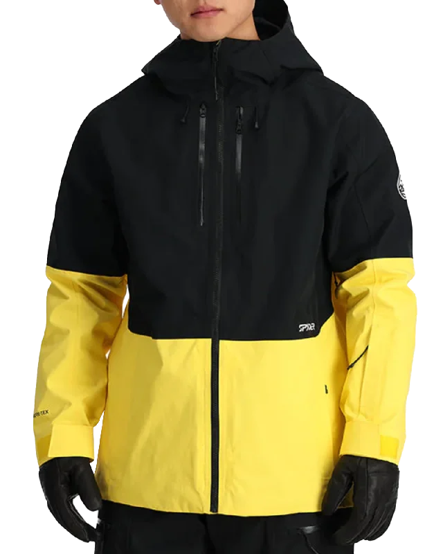 Spyder Jagged Gtx Shell Jacket - Yellow