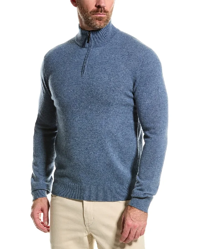 Men's Fringe - Trimmed Boho - Style Sweater in Beige for a Music Festival VibeAlashan Cashmere 1/4-Zip Mock Sweater Men's Fringe - Trimmed Boho - Style Sweater in Beige for a Music Festival VibeAlashan Cashmere 1/4-Zip Mock Sweater