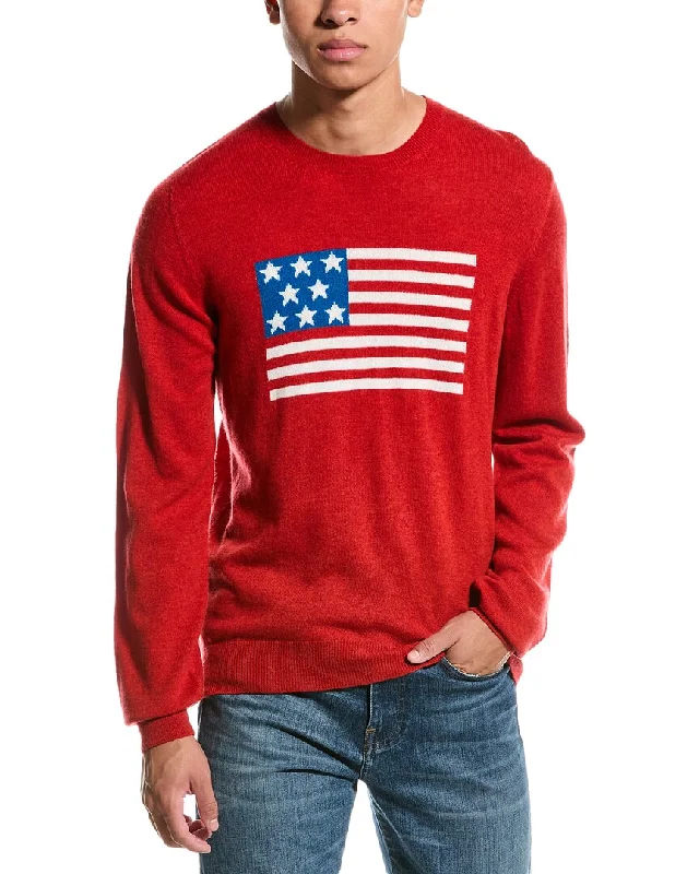 Men's Cable - Knit Turtleneck Merino Wool Sweater in Charcoal for a Winter Business LookBrodie Cashmere Wool & Cashmere-Blend American Flag Crewneck Sweater Men's Cable - Knit Turtleneck Merino Wool Sweater in Charcoal for a Winter Business LookBrodie Cashmere Wool & Cashmere-Blend American Flag Crewneck Sweater