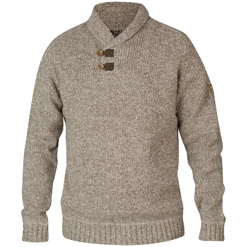 Plus Size Men's V - Neck Cashmere - Blend Sweater in Navy with Ribbed Trim for a Classic StyleMen's Lada Sweater