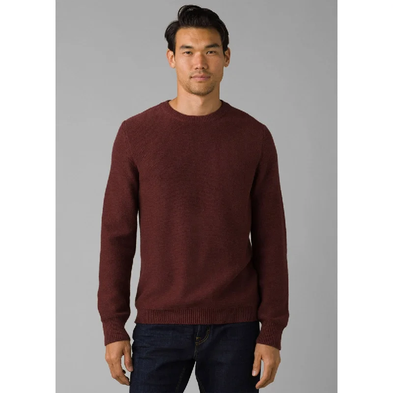 Men's Ribbed Bodycon Sweater in Red for a Sexy and Confident Night OutMen's North Loop Sweater