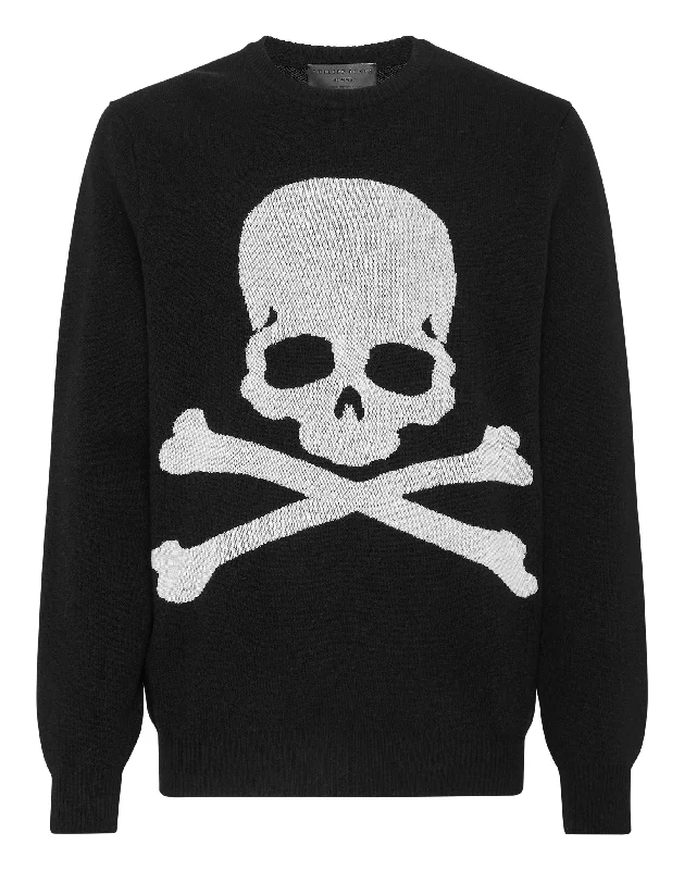 Men's Zip - Up Fleece - Lined Sweater in Black with Thumbholes for Outdoor Winter ActivitiesPullover Round Neck LS