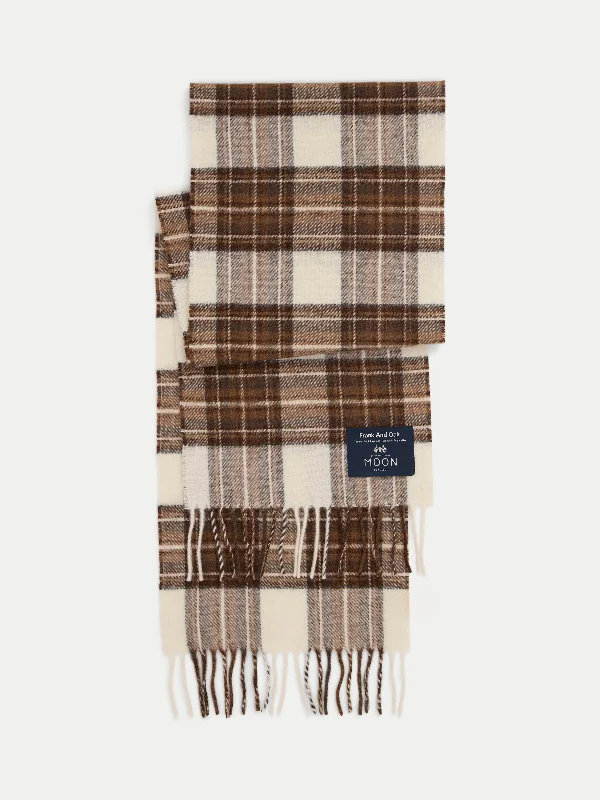 Men's snow jacket for snowboardingThe Moon Heritage Scarf in Cinnamon