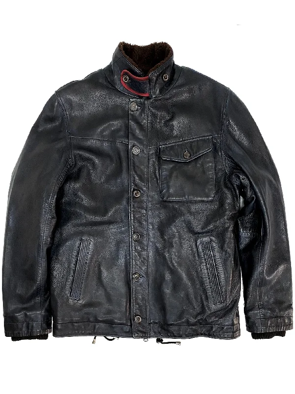 Men leather driving jackets with a suede interior for a luxurious and comfortable touchDeck Leather Jacket 4245 Men leather driving jackets with a suede interior for a luxurious and comfortable touchDeck Leather Jacket 4245