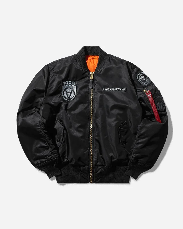 Men's Slam Jam MA-1 Bomber Jacket Black