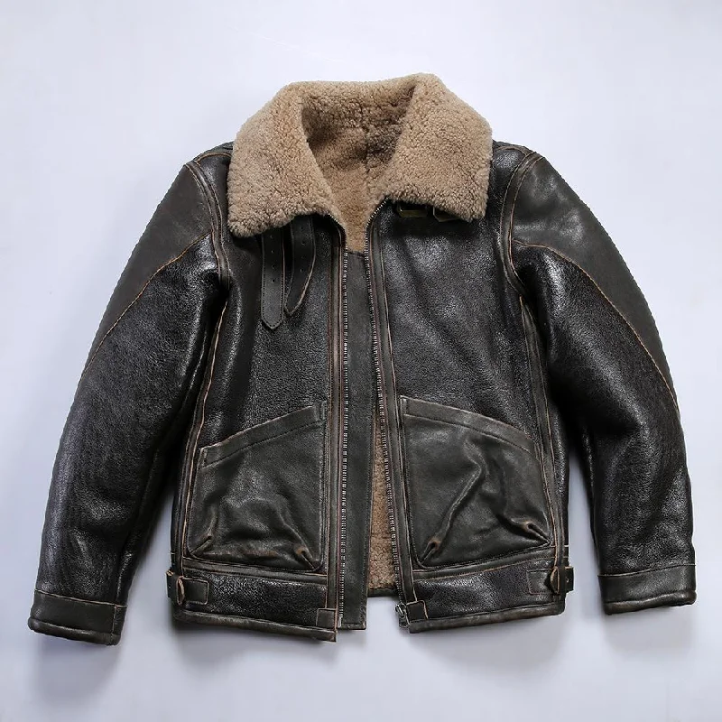 B-3 Shearling Flight Jacket