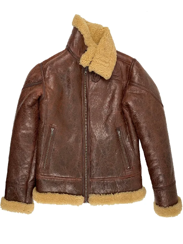 Men leather anoraks with a hooded design for protection against wind and rainBronx Bombers Shearling Jacket 4257 Men leather anoraks with a hooded design for protection against wind and rainBronx Bombers Shearling Jacket 4257