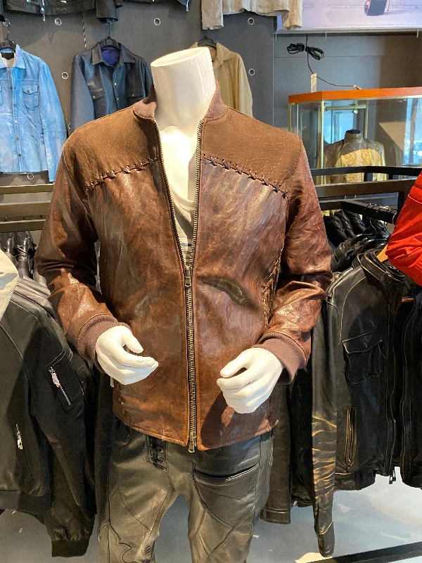 Men leather jackets with a distressed look for a rugged and vintage appealBrown Suede Leather Men’s Jacket Men leather jackets with a distressed look for a rugged and vintage appealBrown Suede Leather Men’s Jacket