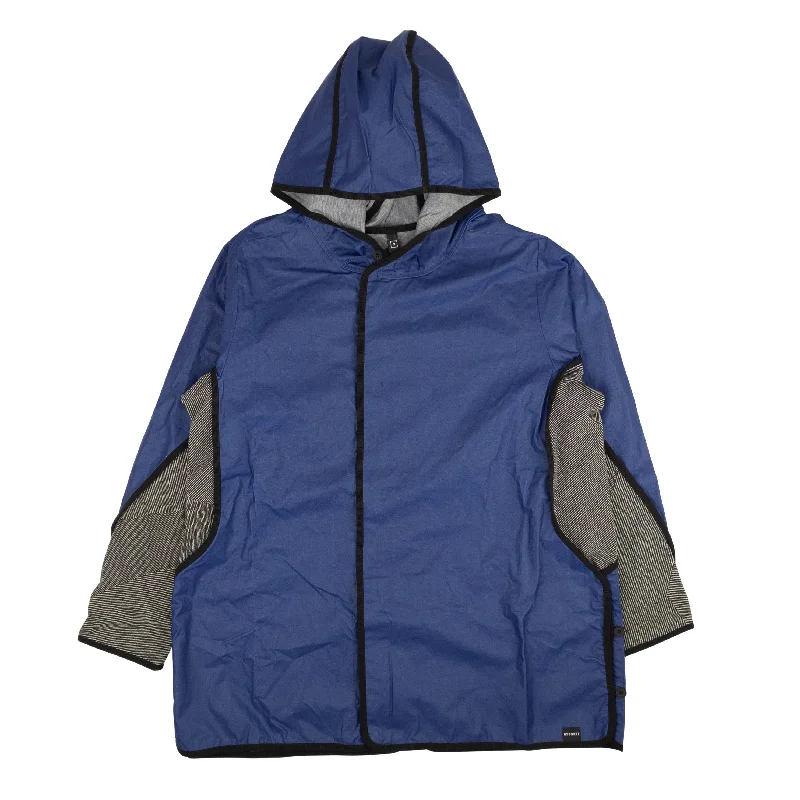 Waterproof men coats with taped seams for heavy rain and snow daysByborre G5 Hooded Jacket - Navy Waterproof men coats with taped seams for heavy rain and snow daysByborre G5 Hooded Jacket - Navy