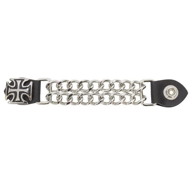 Men leather driving jackets with a suede interior for a luxurious and comfortable touchChain Vest Extender - Iron Cross Men leather driving jackets with a suede interior for a luxurious and comfortable touchChain Vest Extender - Iron Cross