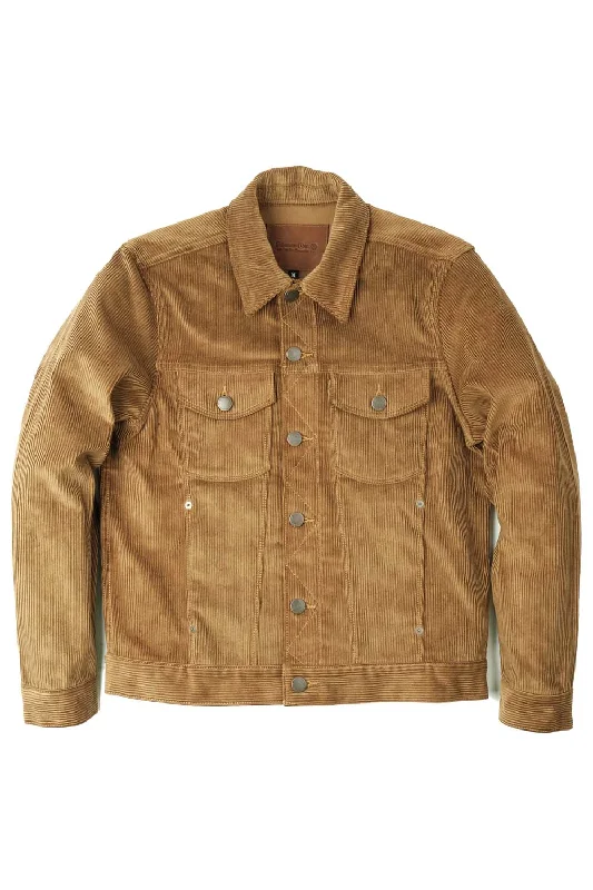 CLASSIC DENIM JACKET Gold Corduroy