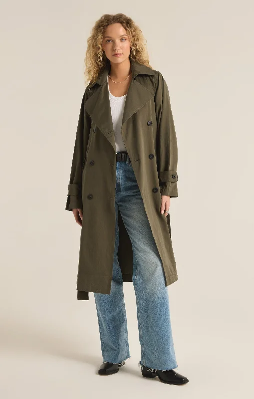 Men coats with a quick - drying feature for active lifestylesDorian Trench Coat