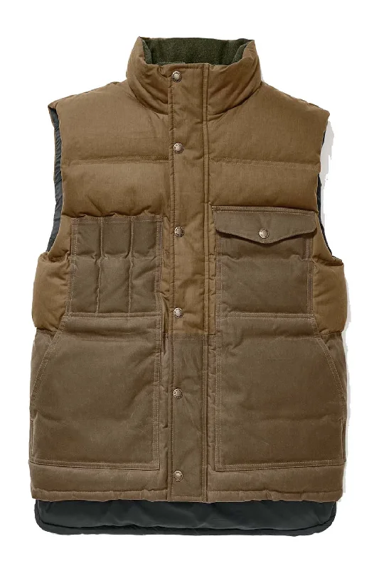 DOWN CRUISER VEST Dark Tan