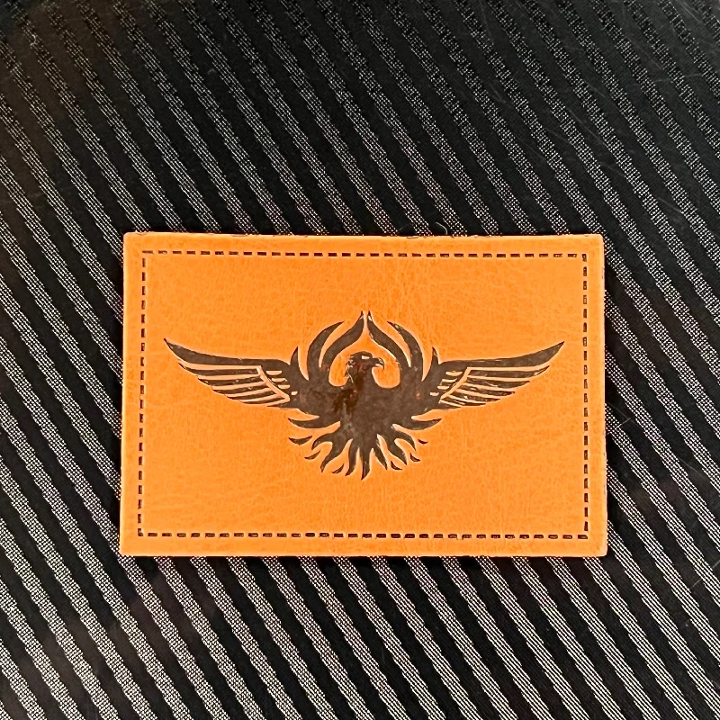 Men leather bomber jackets with ribbed cuffs and hem for a snug and retro feelEagle Leather Emblem Patch - Brown Leather Men leather bomber jackets with ribbed cuffs and hem for a snug and retro feelEagle Leather Emblem Patch - Brown Leather
