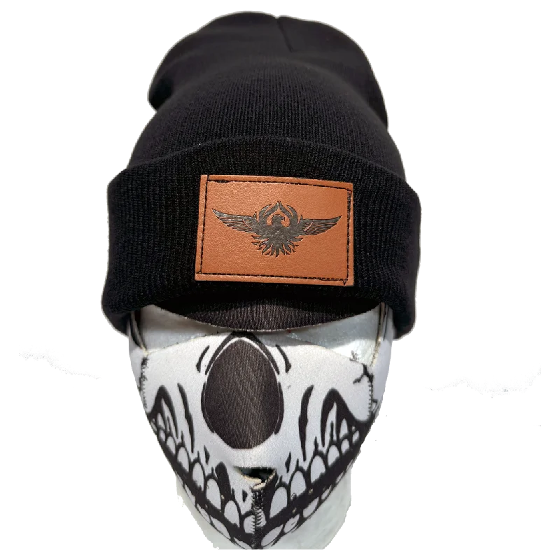 Men leather bomber jackets with ribbed cuffs and hem for a snug and retro feelEagle Leather Knit Beanie Men leather bomber jackets with ribbed cuffs and hem for a snug and retro feelEagle Leather Knit Beanie