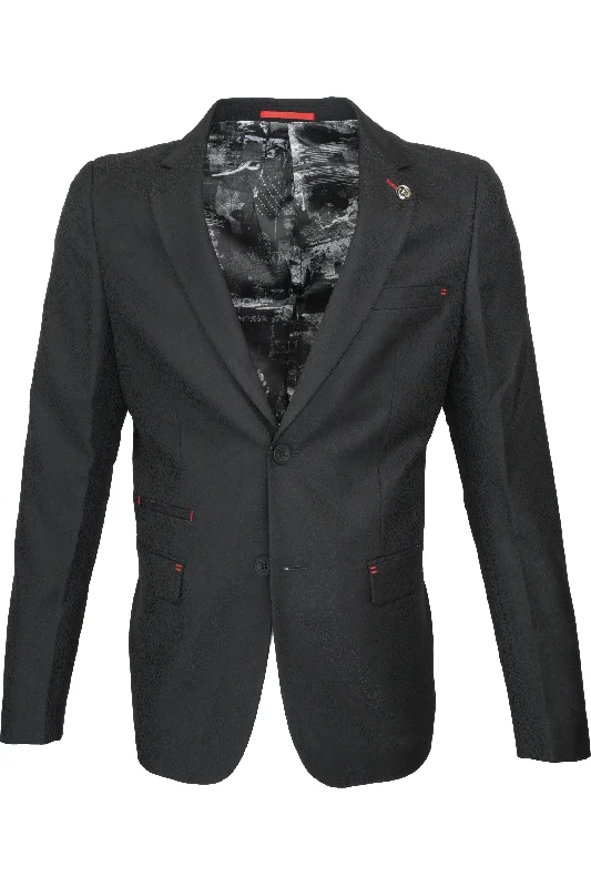 Au Noir Filoni Sport Coat - Black