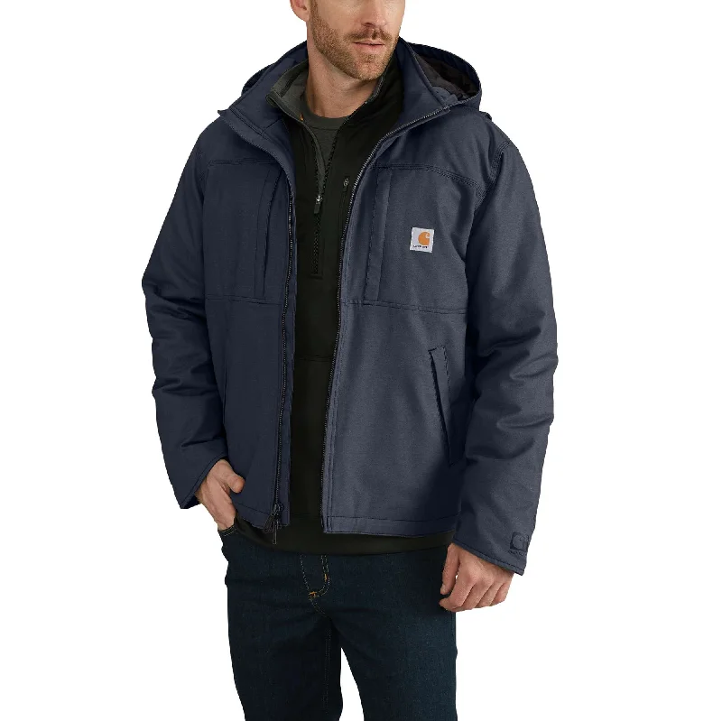 Men coats with a hooded design for added protection against the elementsFull Swing® Loose Fit Quick Duck Insulated Jacket - 3 Warmest Rating