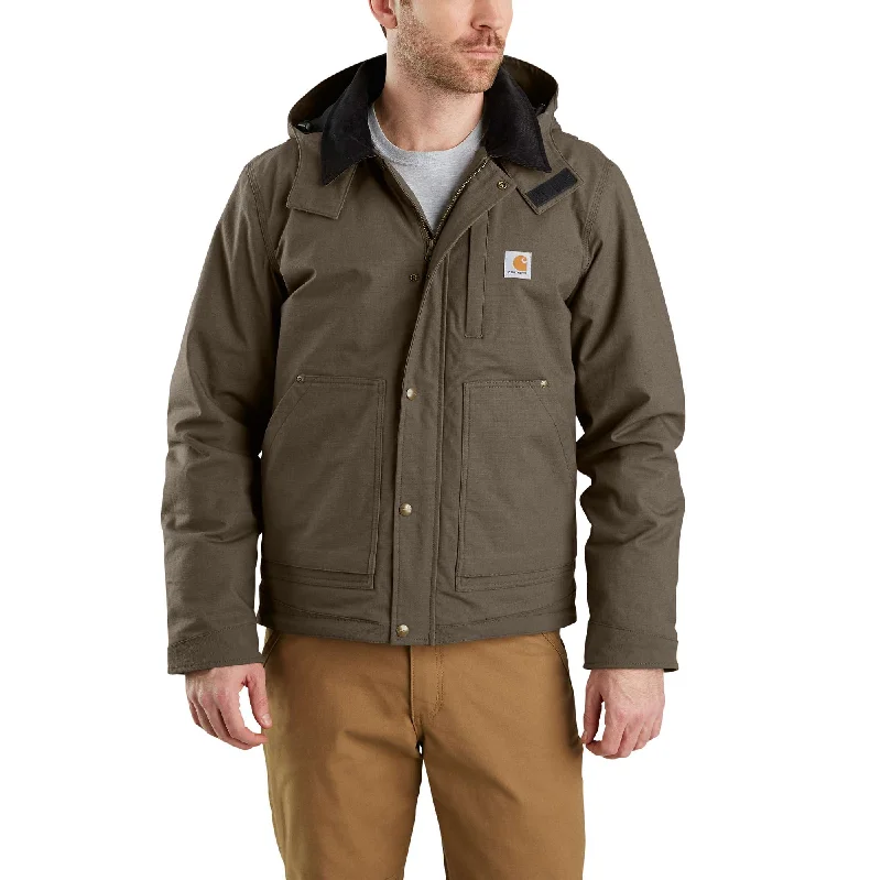 Stylish men coats with a double - breasted design for a formal lookFull Swing® Relaxed Fit Ripstop Insulated Jacket