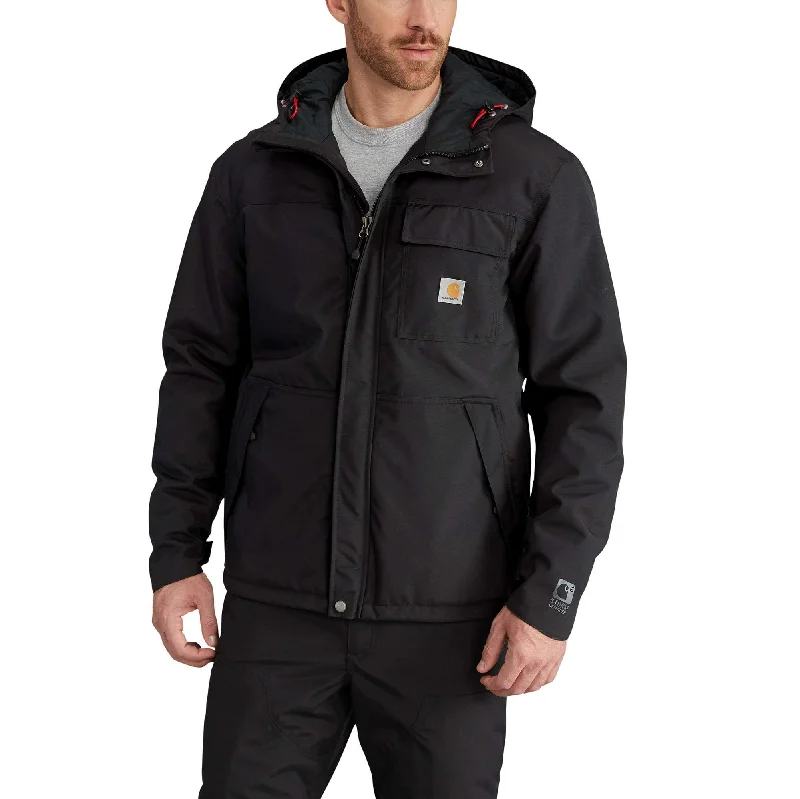 Men coats with a water - resistant finish for light rain and splashesInsulated Shoreline Jacket
