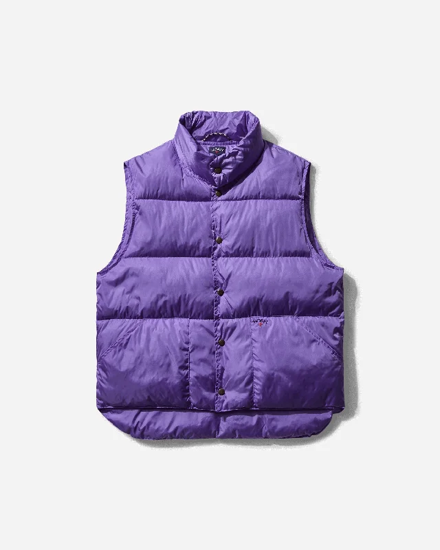 Men's Puffer Vest Violet