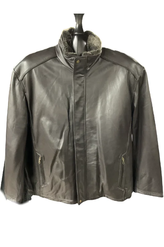 Men leather raincoats with a waterproof membrane for staying dry in wet conditionsOversized Black Ice Leather Men leather raincoats with a waterproof membrane for staying dry in wet conditionsOversized Black Ice Leather