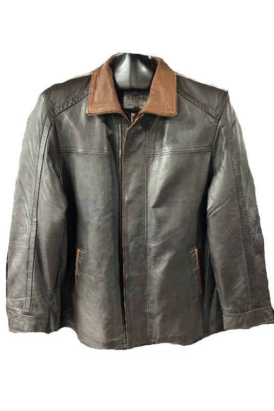 Men leather blazers with a modern fit for a stylish office - to - evening optionOversized Hides Leather Men leather blazers with a modern fit for a stylish office - to - evening optionOversized Hides Leather