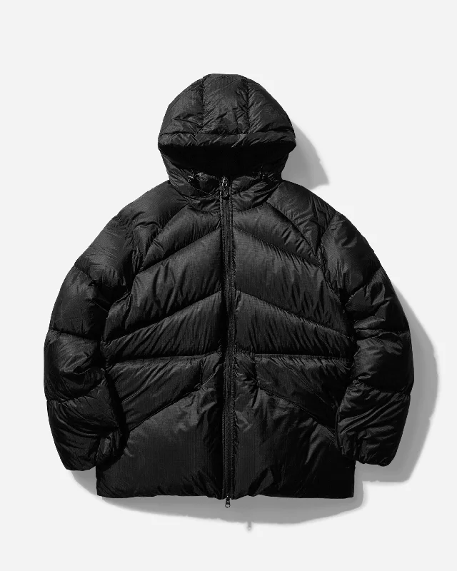 Men's Nitty Gritty Stellar Hooded Technical Down Jacket Black