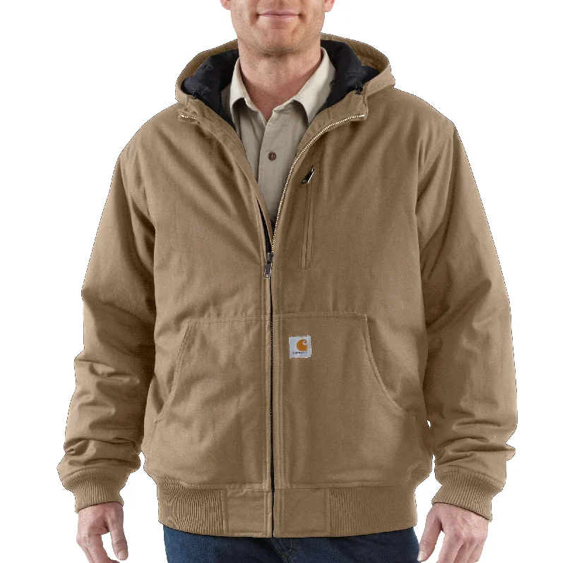Long - line men coats reaching below the knee for maximum coverageQuick Duck™ Woodward Active Jac