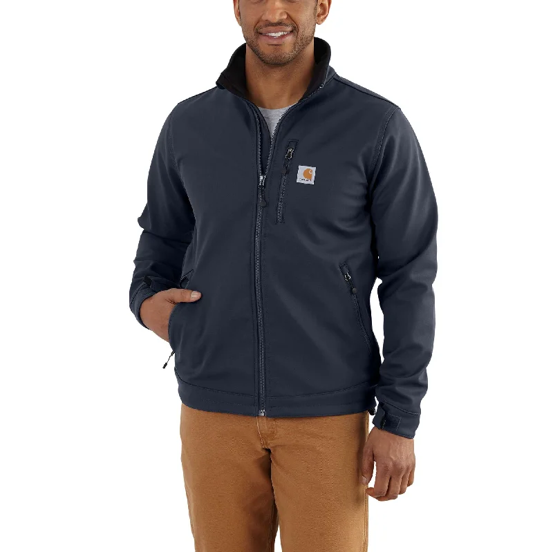 Men coats with a wind - resistant outer layer for blustery weatherRain Defender® Relaxed Fit Heavyweight Softshell Jacket