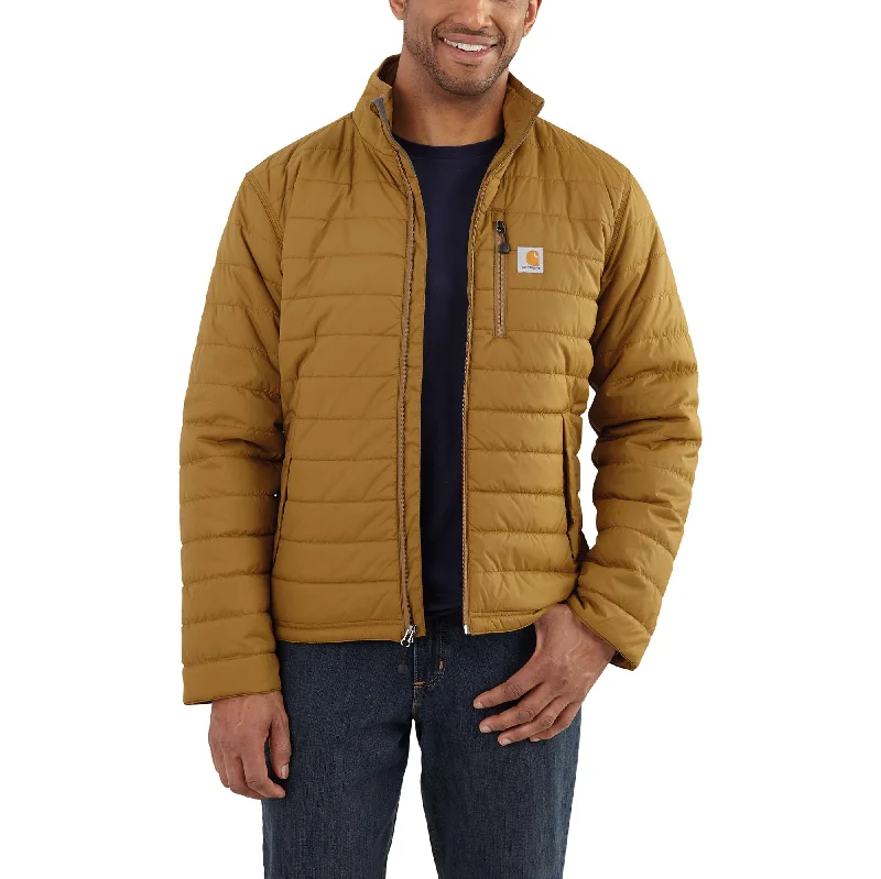 Men coats made of high - quality leather for a rugged and durable optionRain Defender® Relaxed Fit Lightweight Insulated Jacket - 1 Warm Rating