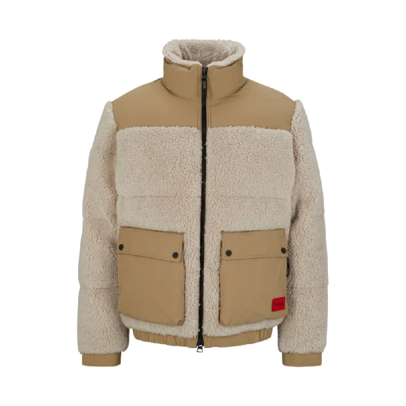 Men coats with a quick - drying feature for active lifestylesRegular-fit jacket in mixed materials