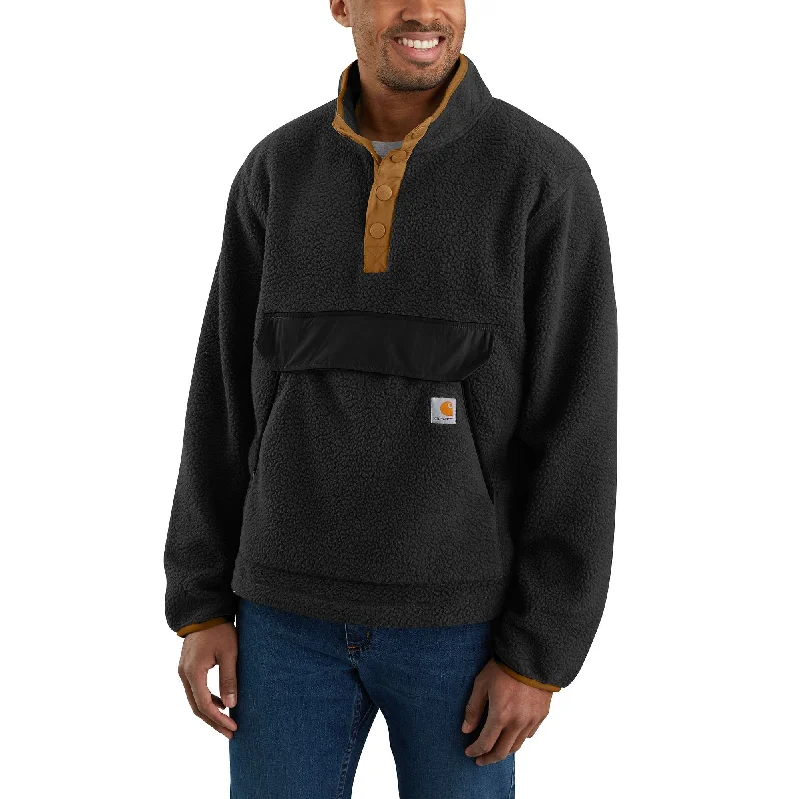 Relaxed Fit Fleece Pullover