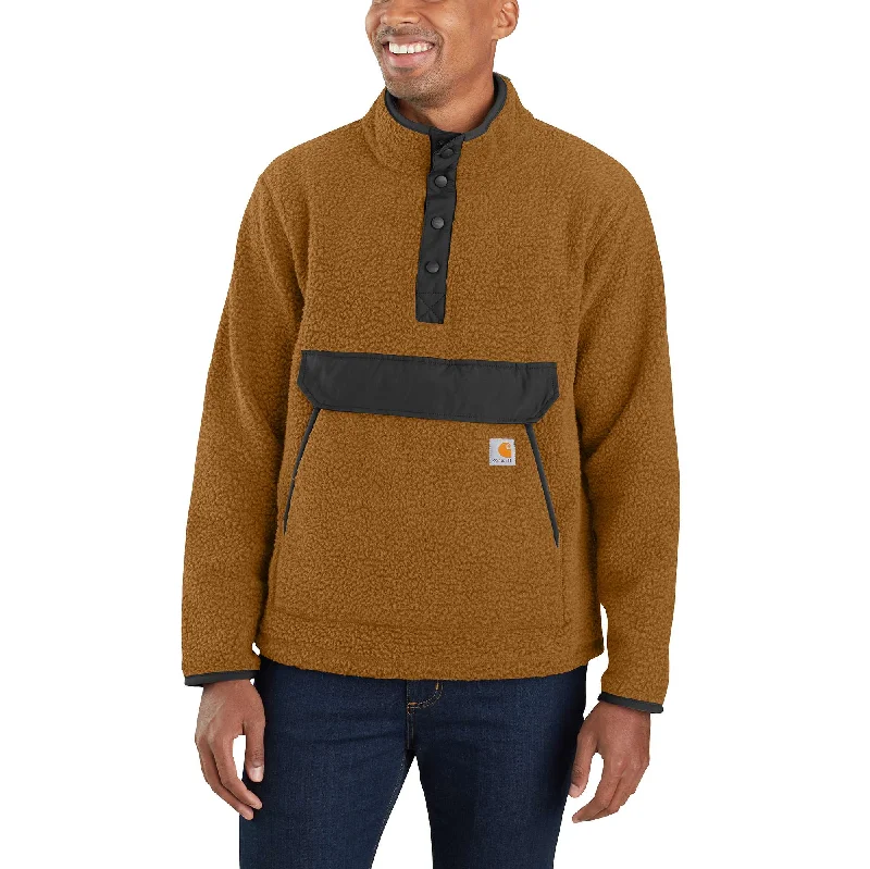 Relaxed Fit Fleece Pullover