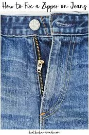 Replace Pant Front Zipper