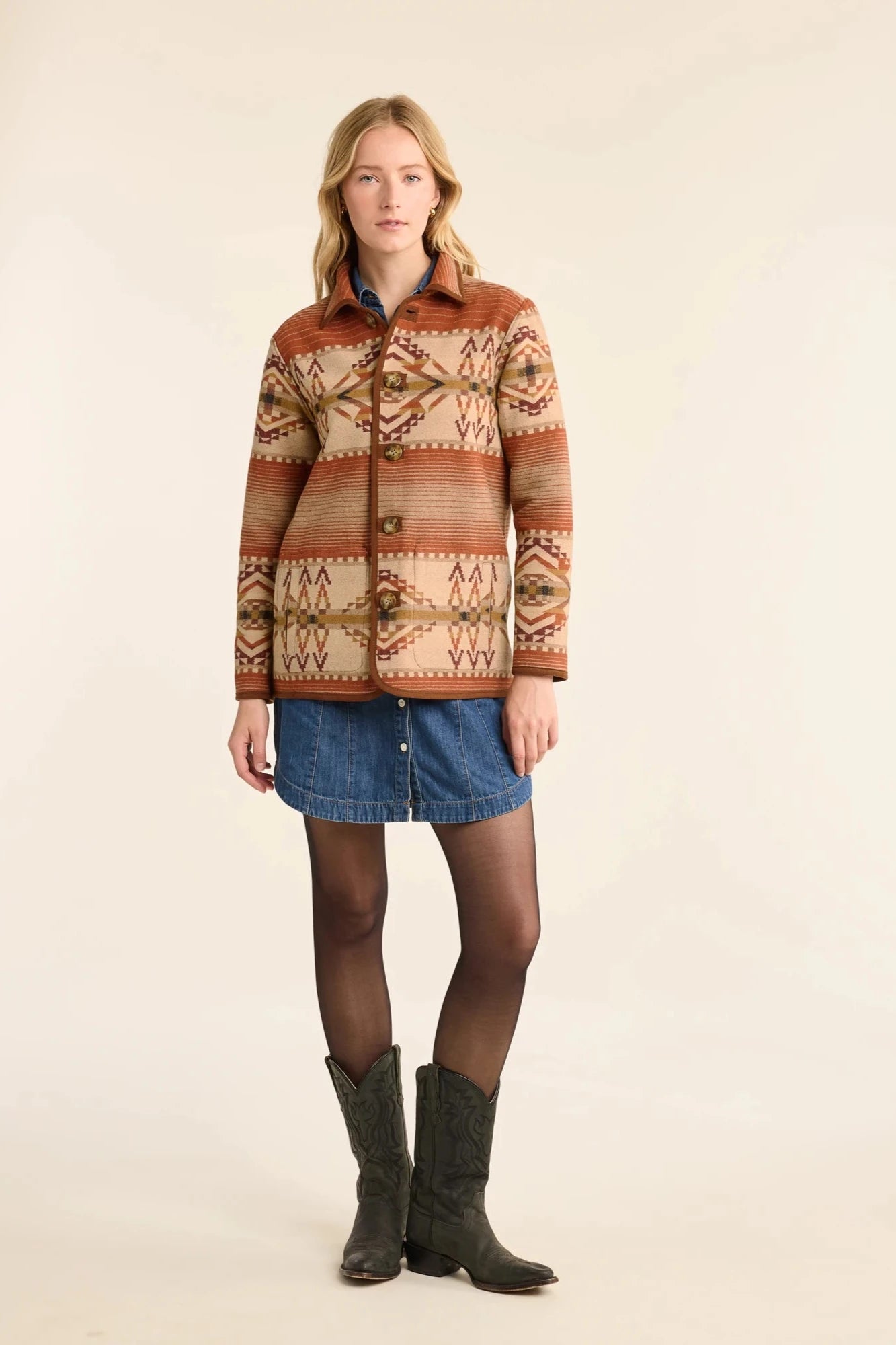 Men coats with a soft fleece interior for extra warmth and comfortReversible Wool Coat- Beacon Rock Copper