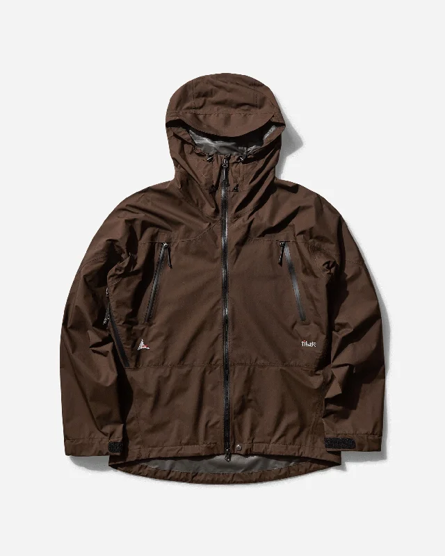 Waterproof men coats with taped seams for heavy rain and snow daysMen's Tilak Stinger Jacket Demitasse